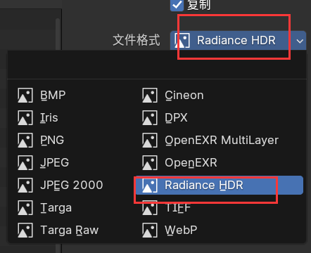 保存全景图格式设置